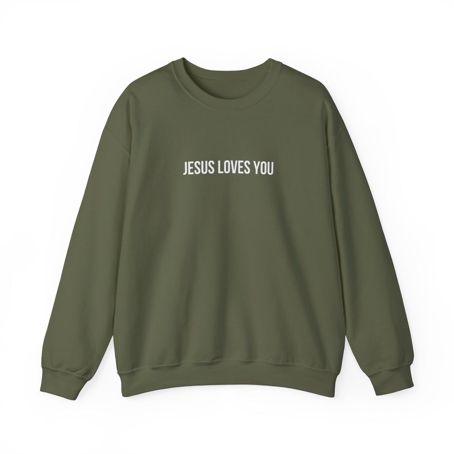 Jesus Loves You Crewneck Sweatshirt