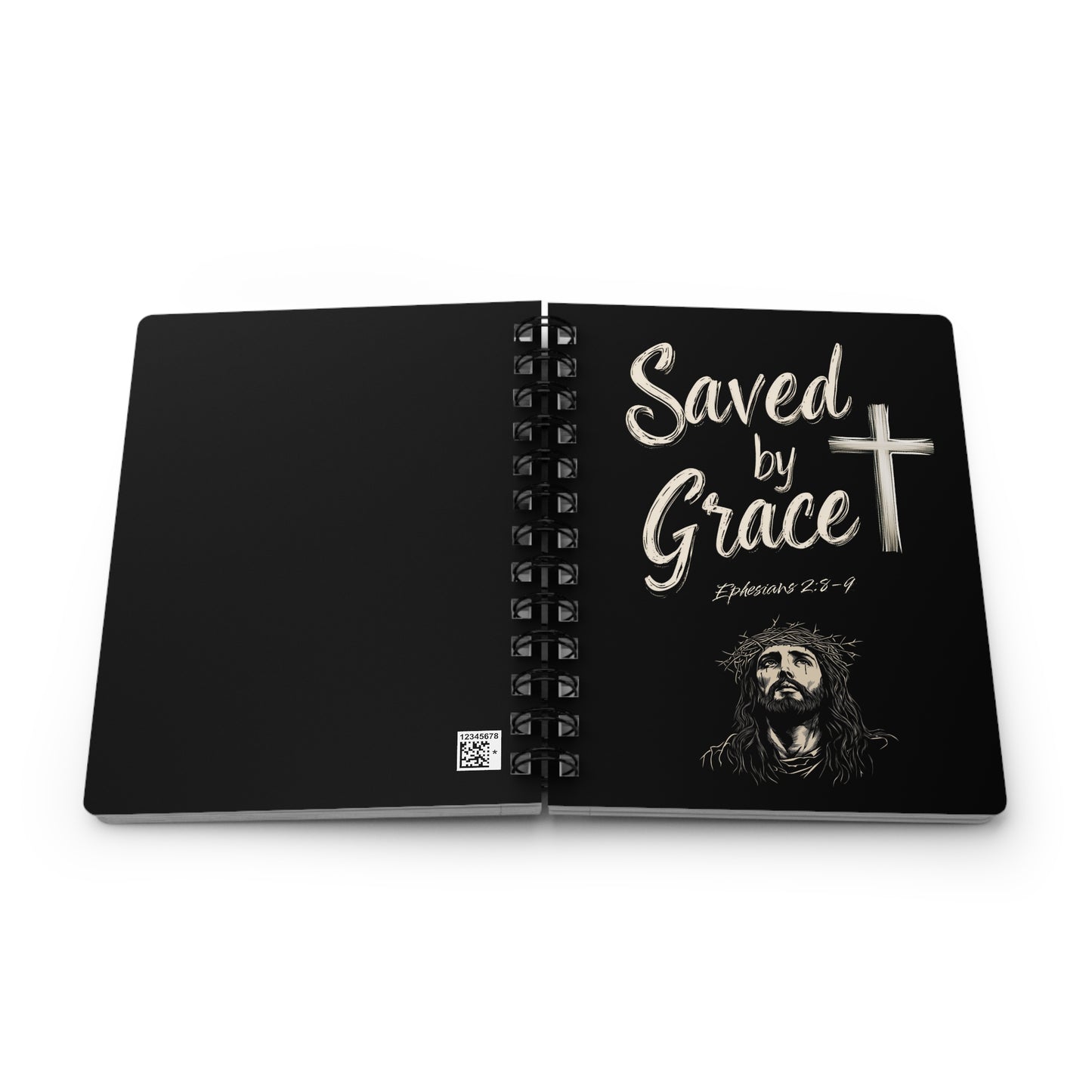 Saved by Grace Spiral Bound Journal