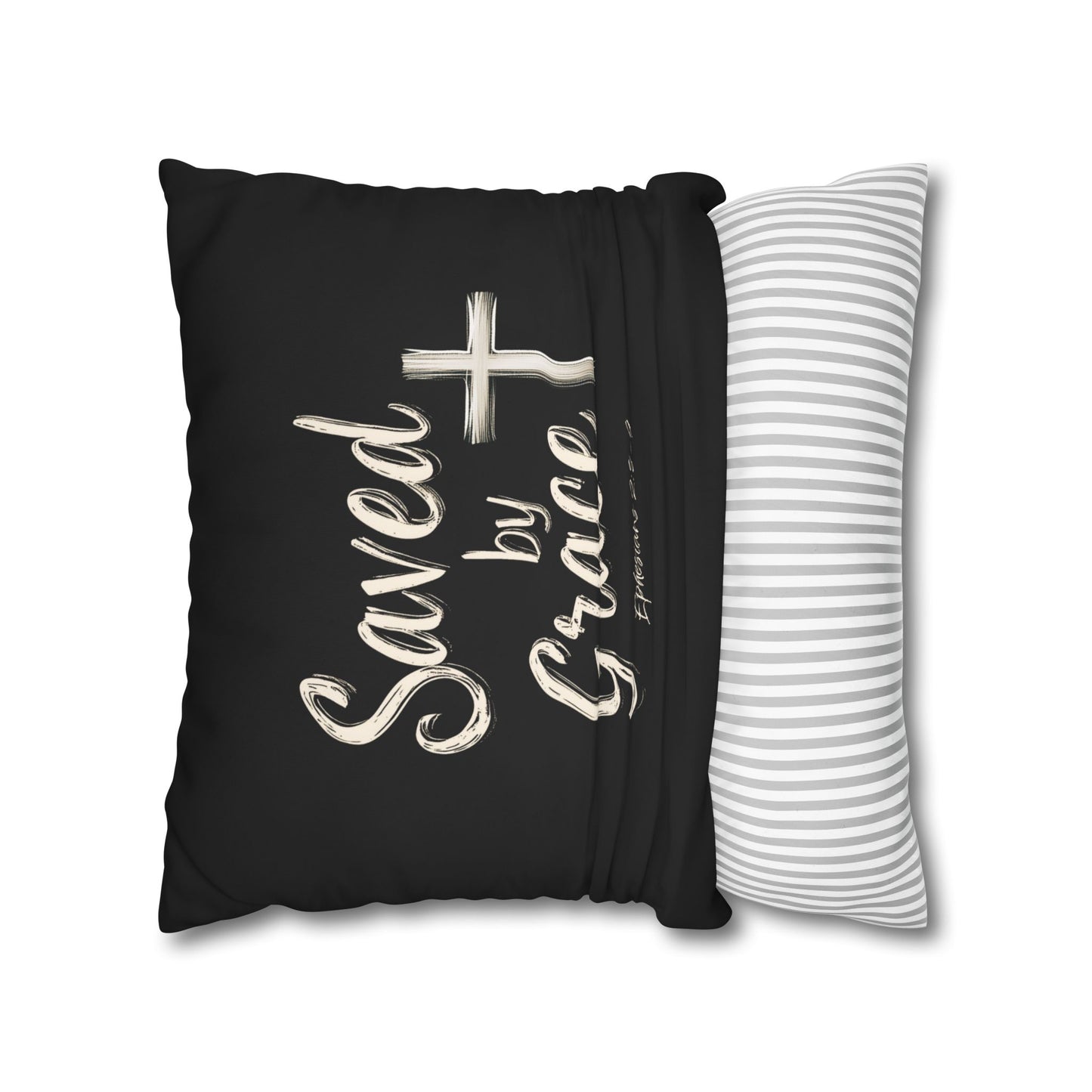 Saved by Grace Square Pillowcase