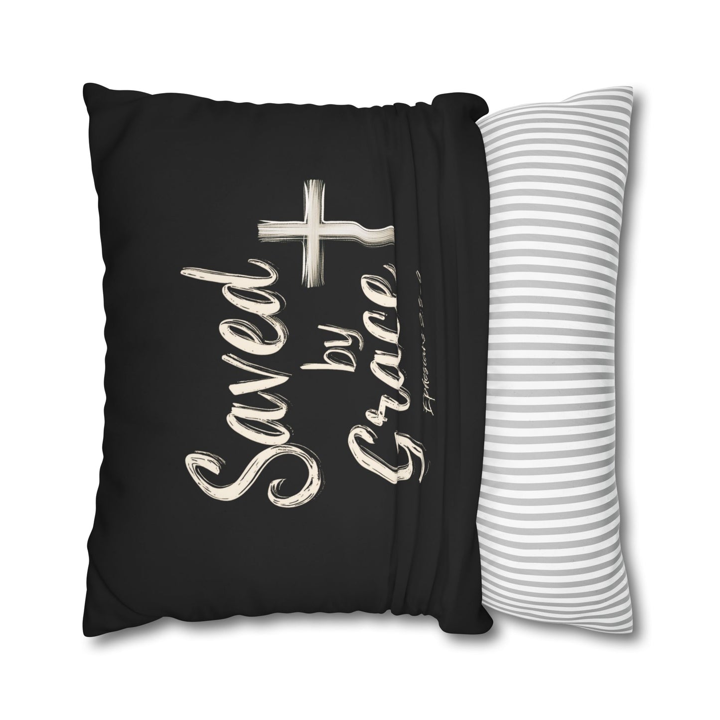 Saved by Grace Square Pillowcase