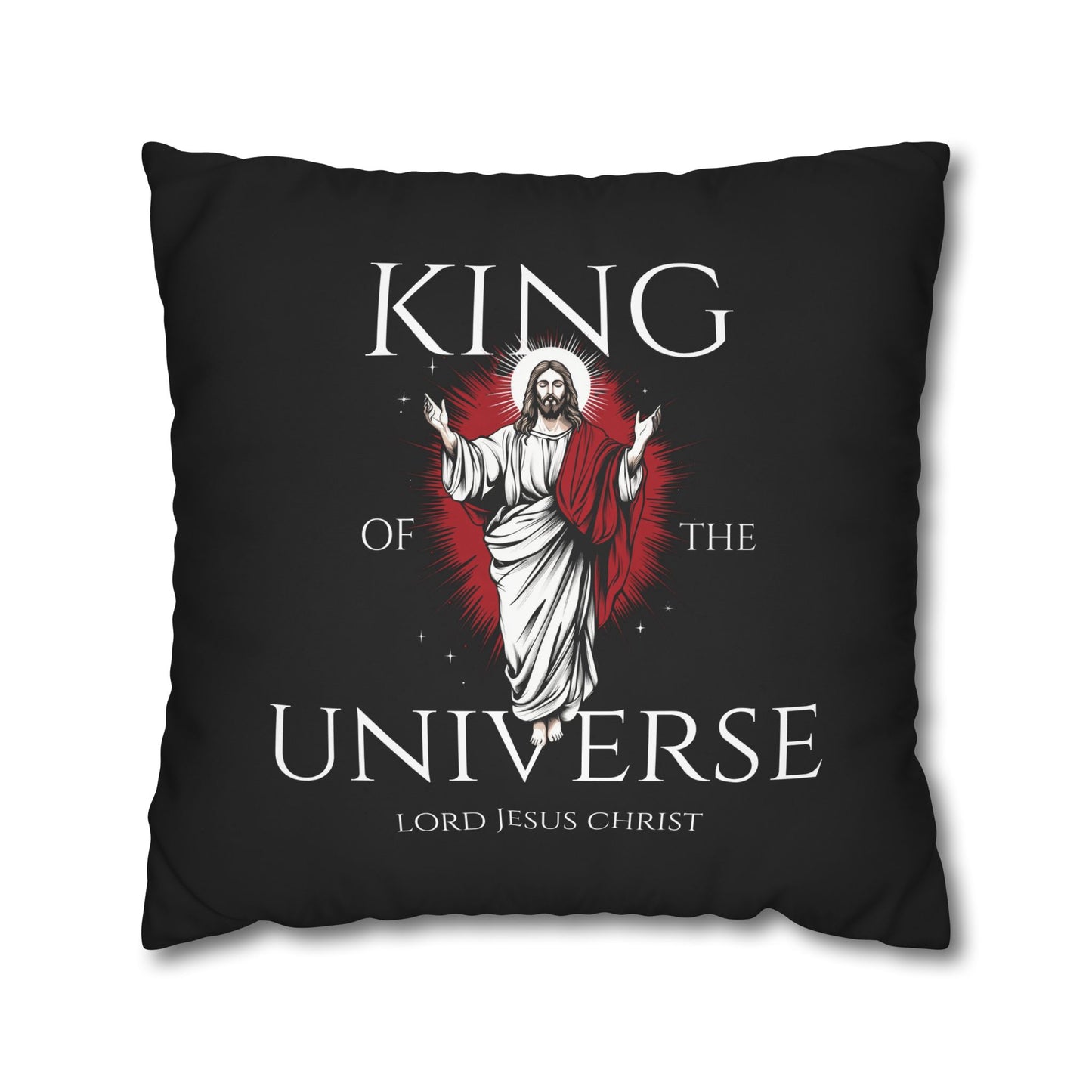 King Of The Universe Square Pillowcase