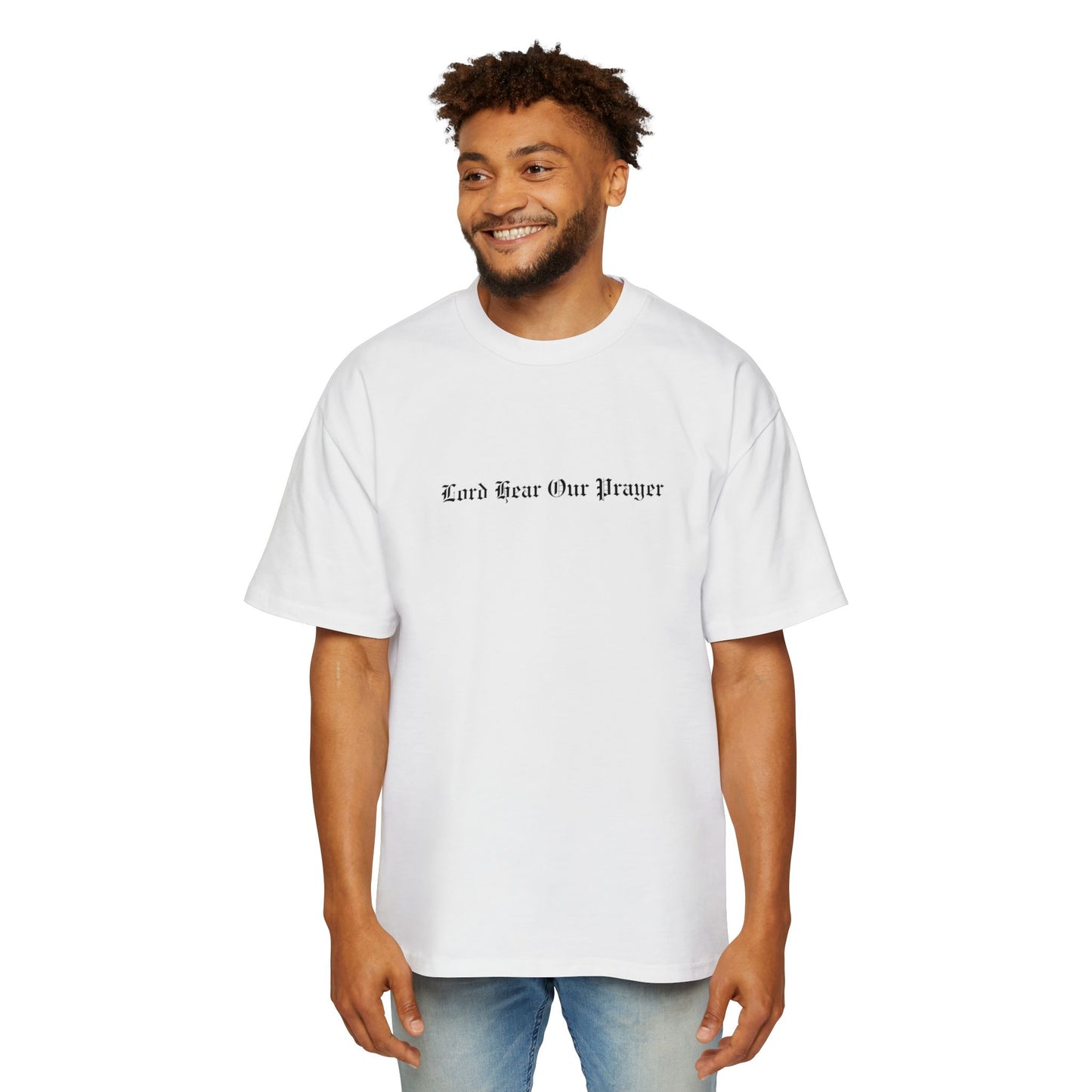 Lord Hear Our Prayer Oversized Tee