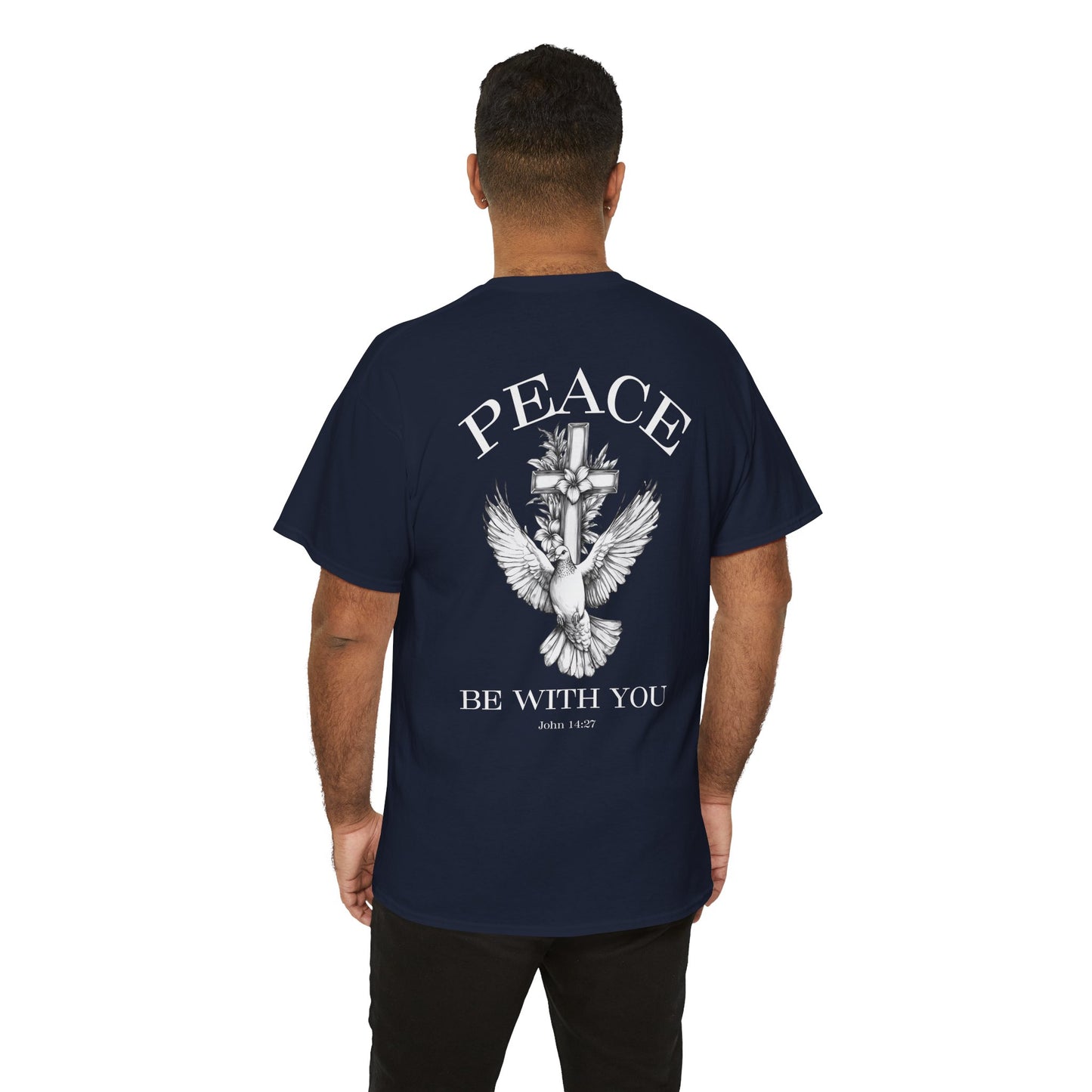 Peace Be With You Heavy Tee
