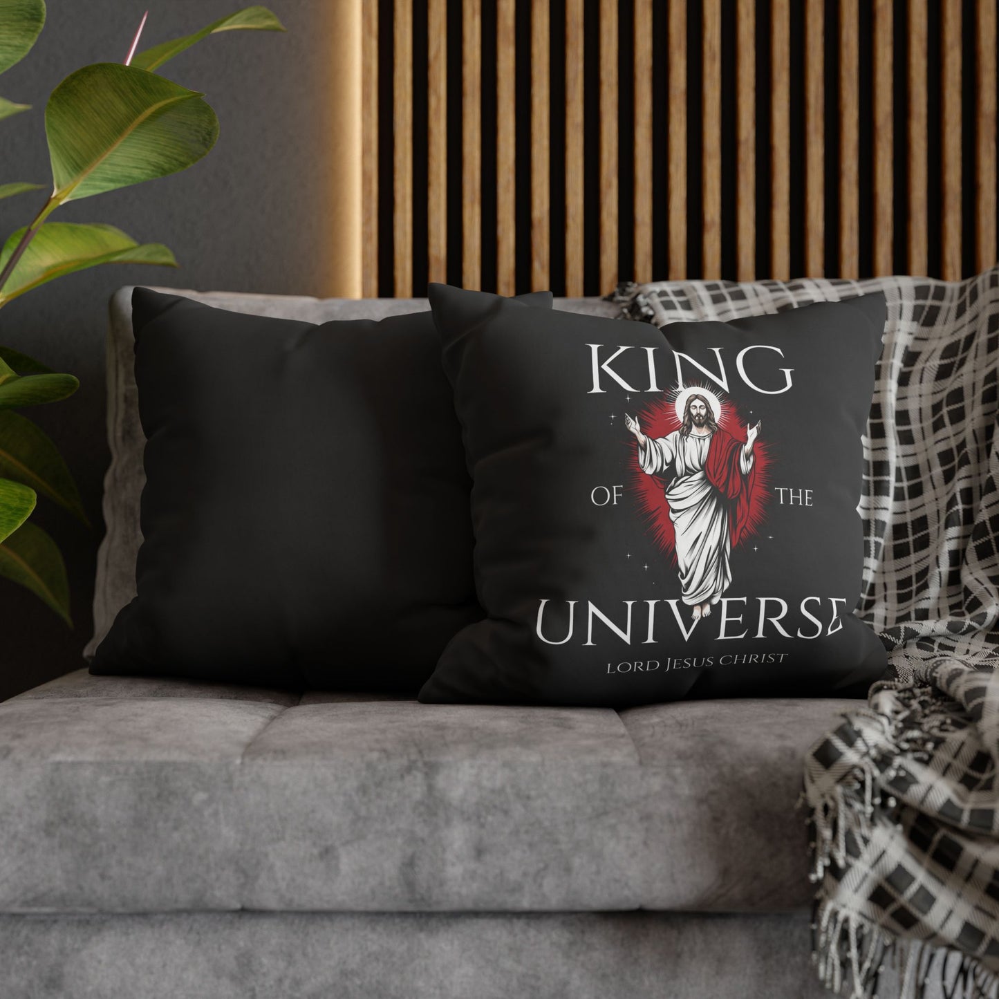 King Of The Universe Square Pillowcase