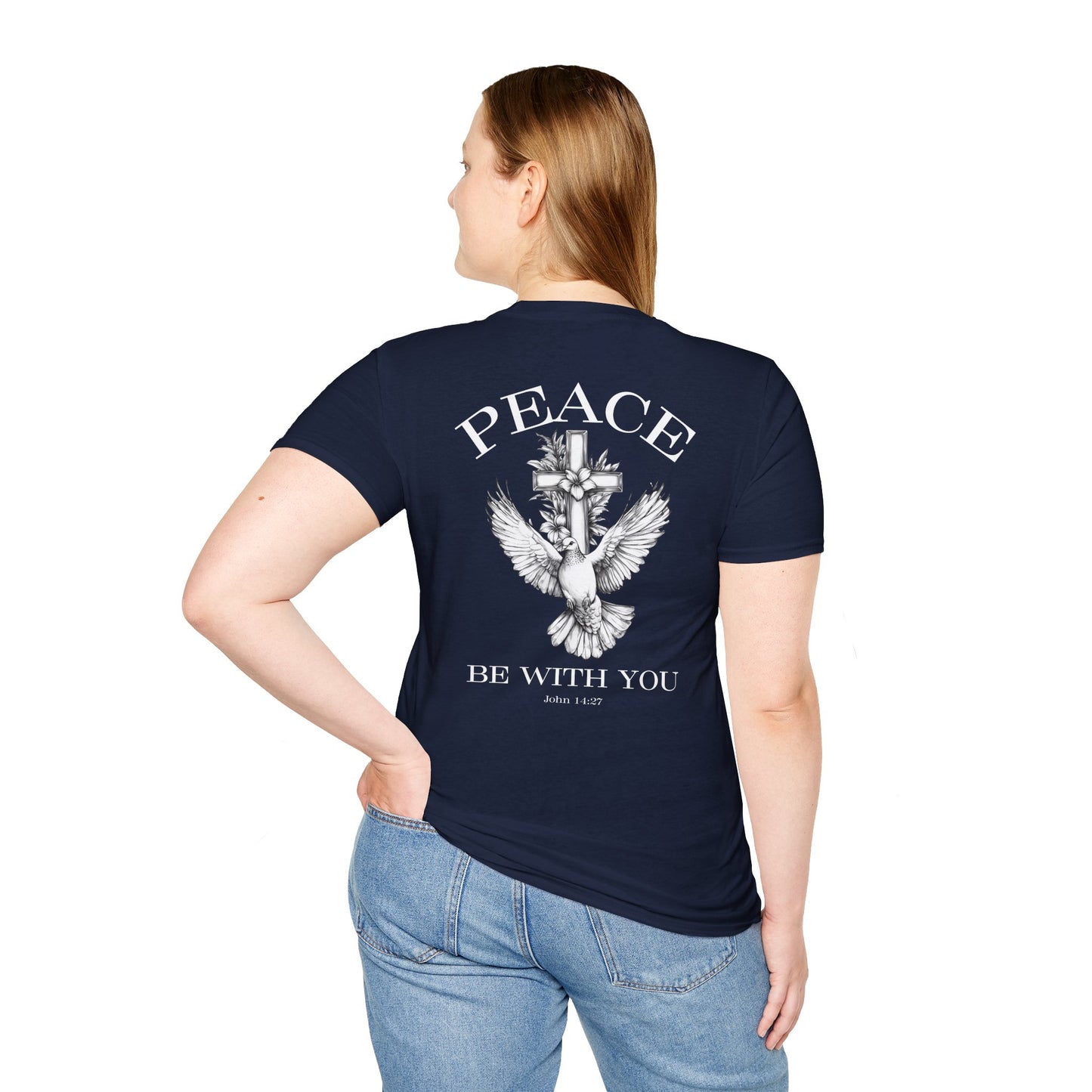 Peace Be With You Softstyle Tee