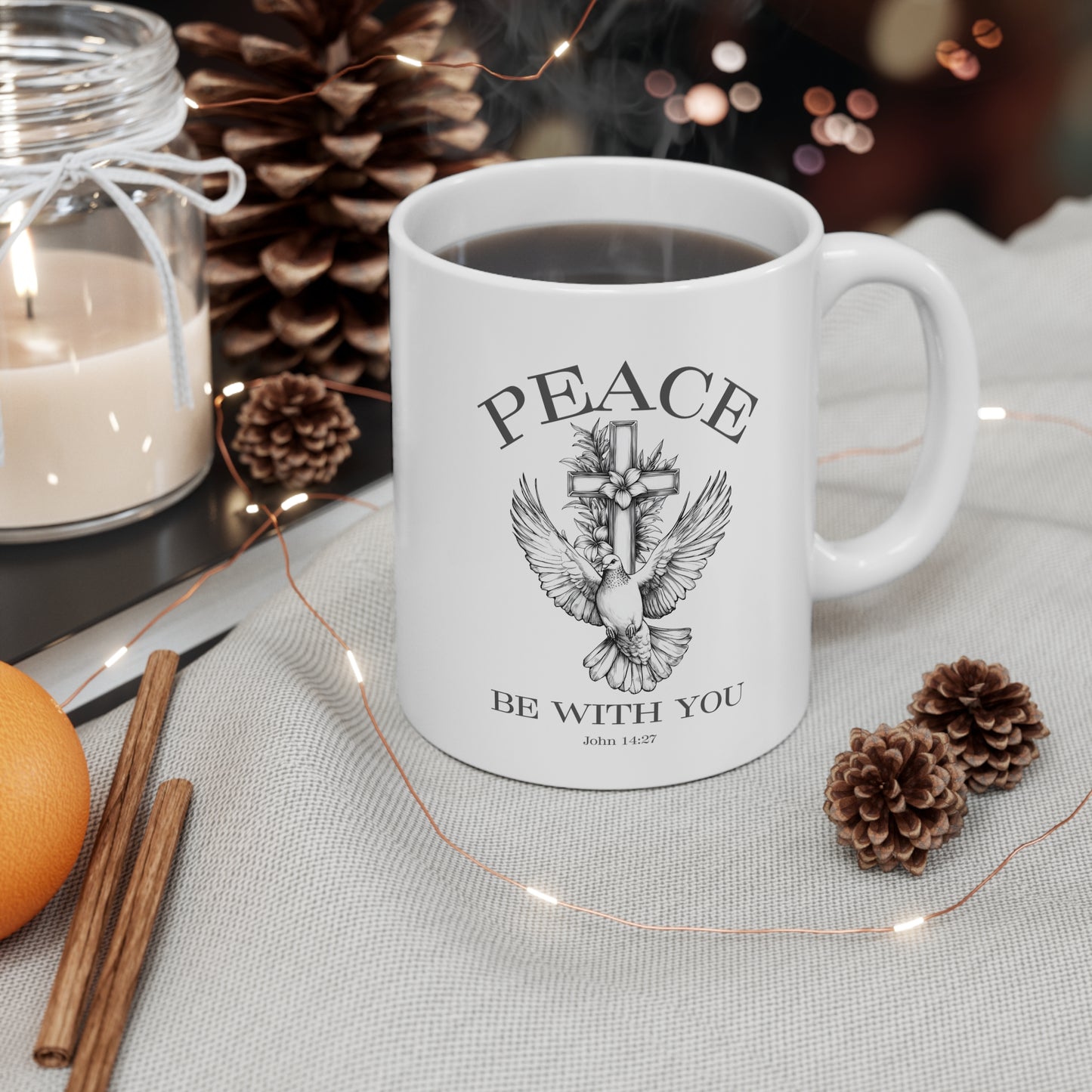 Peace Be With You Mug