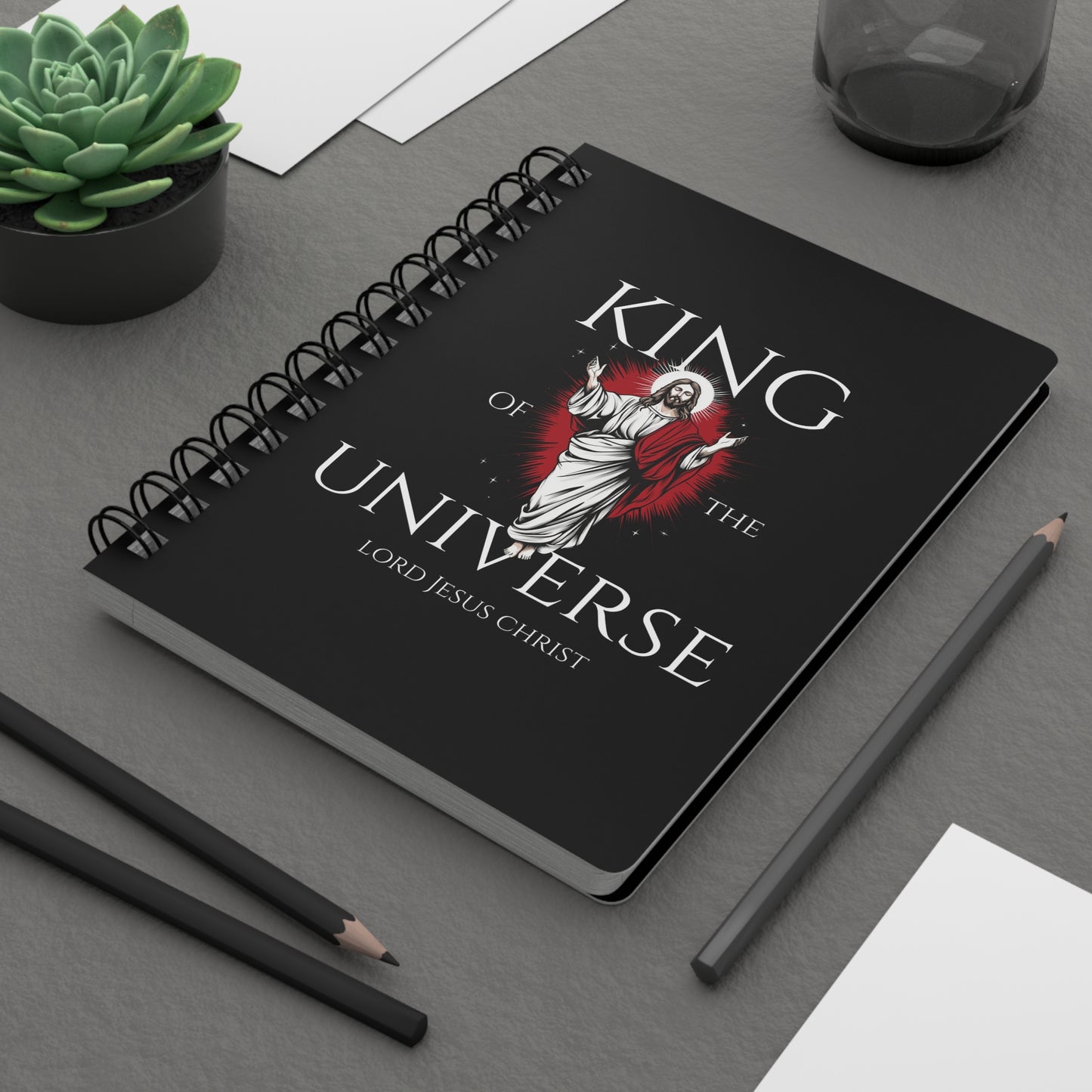 King Of The Universe Spiral Bound Journal