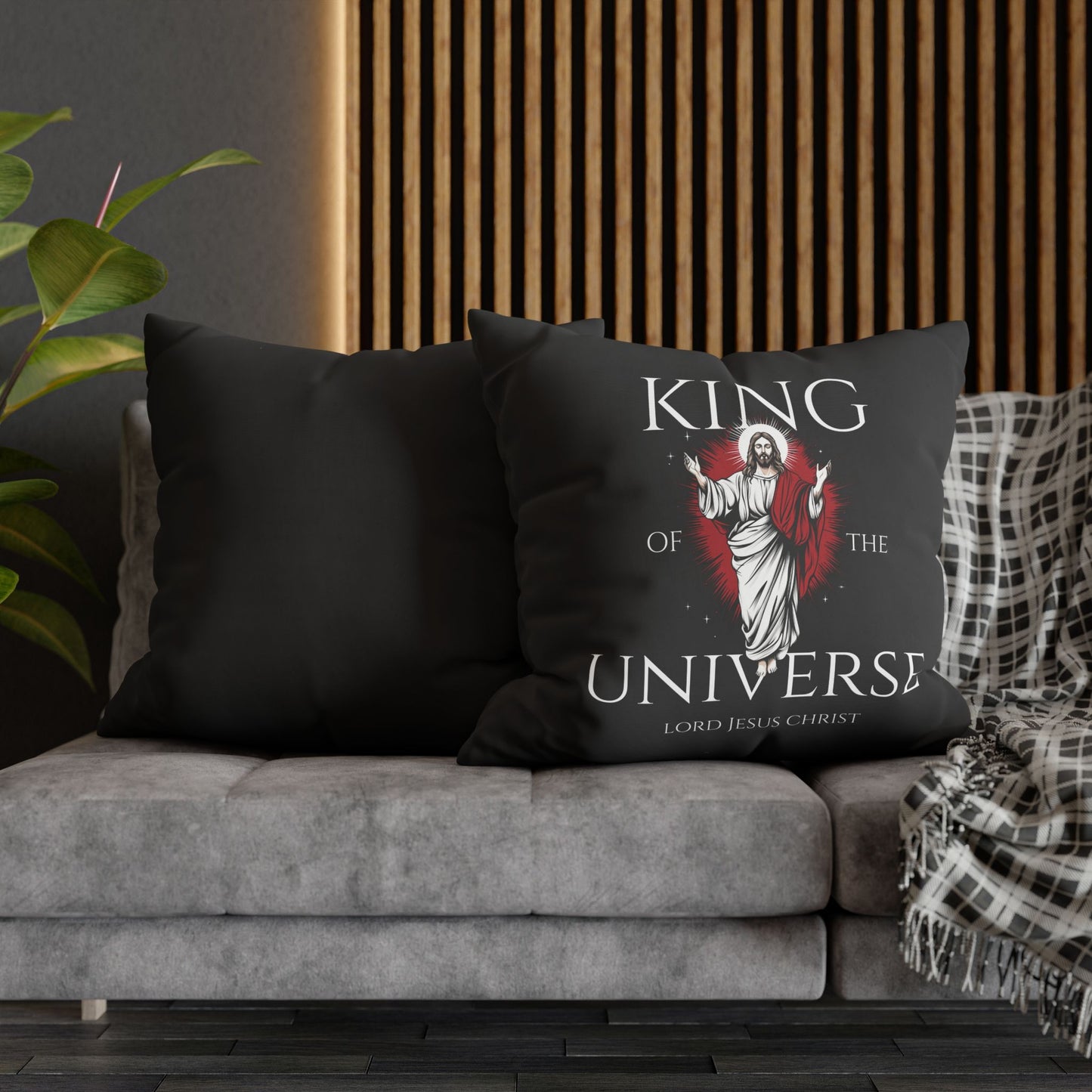 King Of The Universe Square Pillowcase