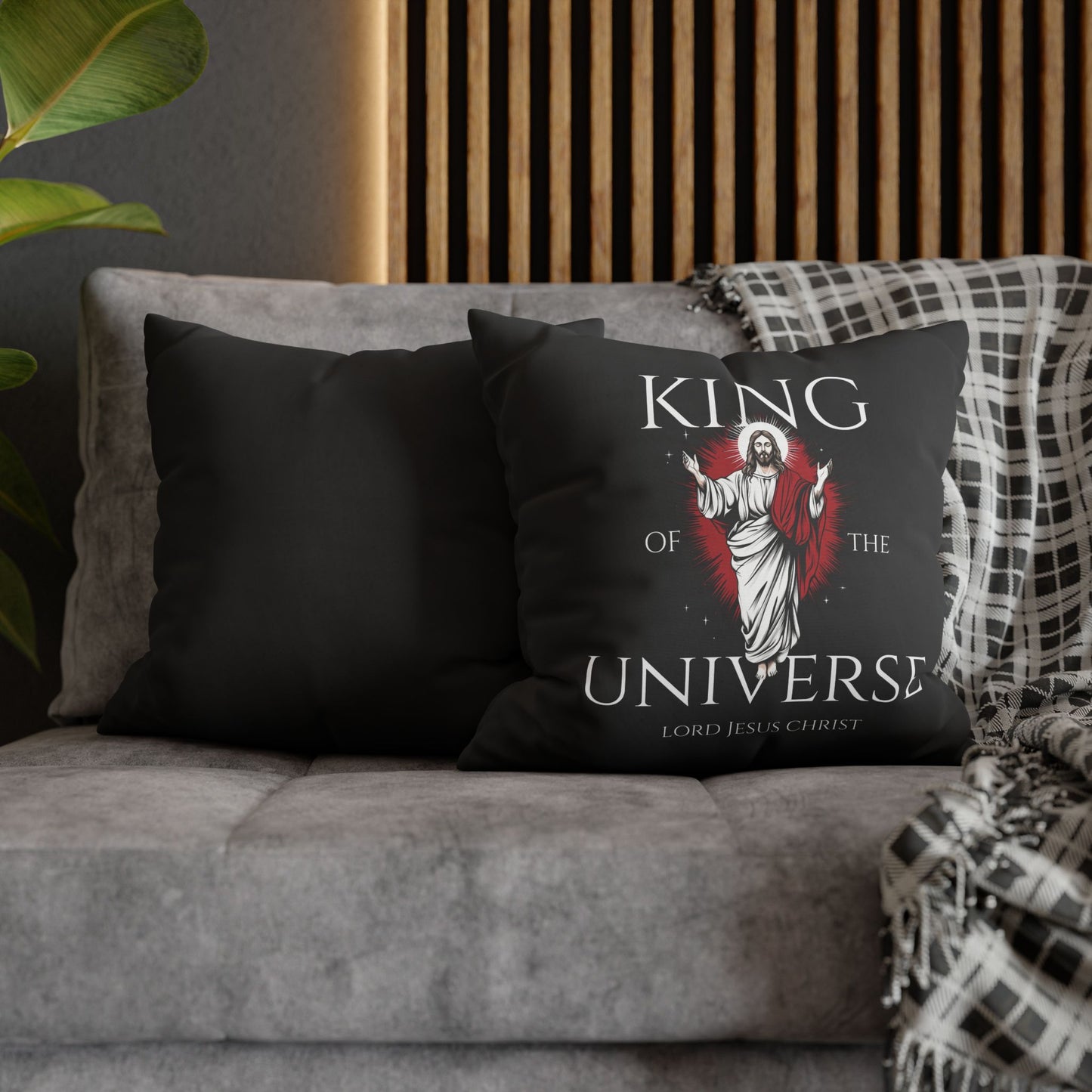 King Of The Universe Square Pillowcase