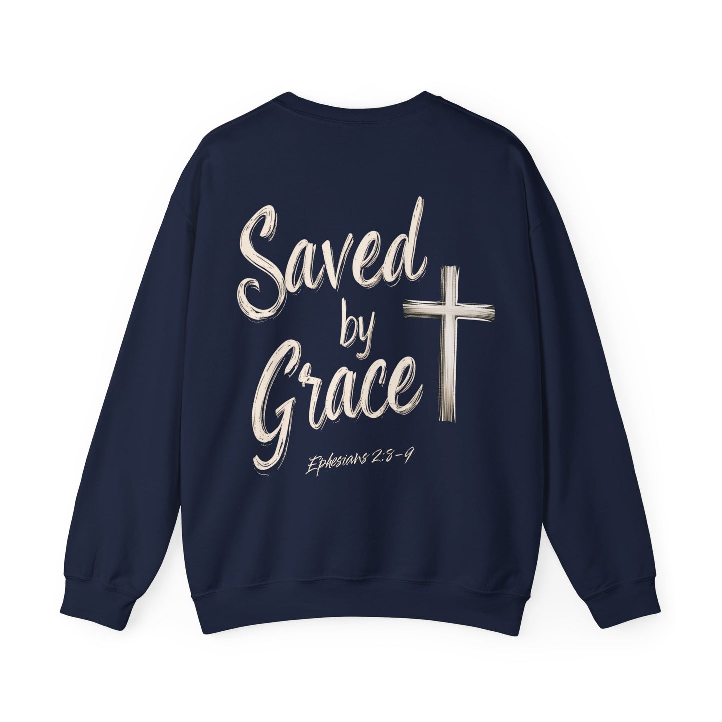 Saved by Grace Crewneck Sweatshirt