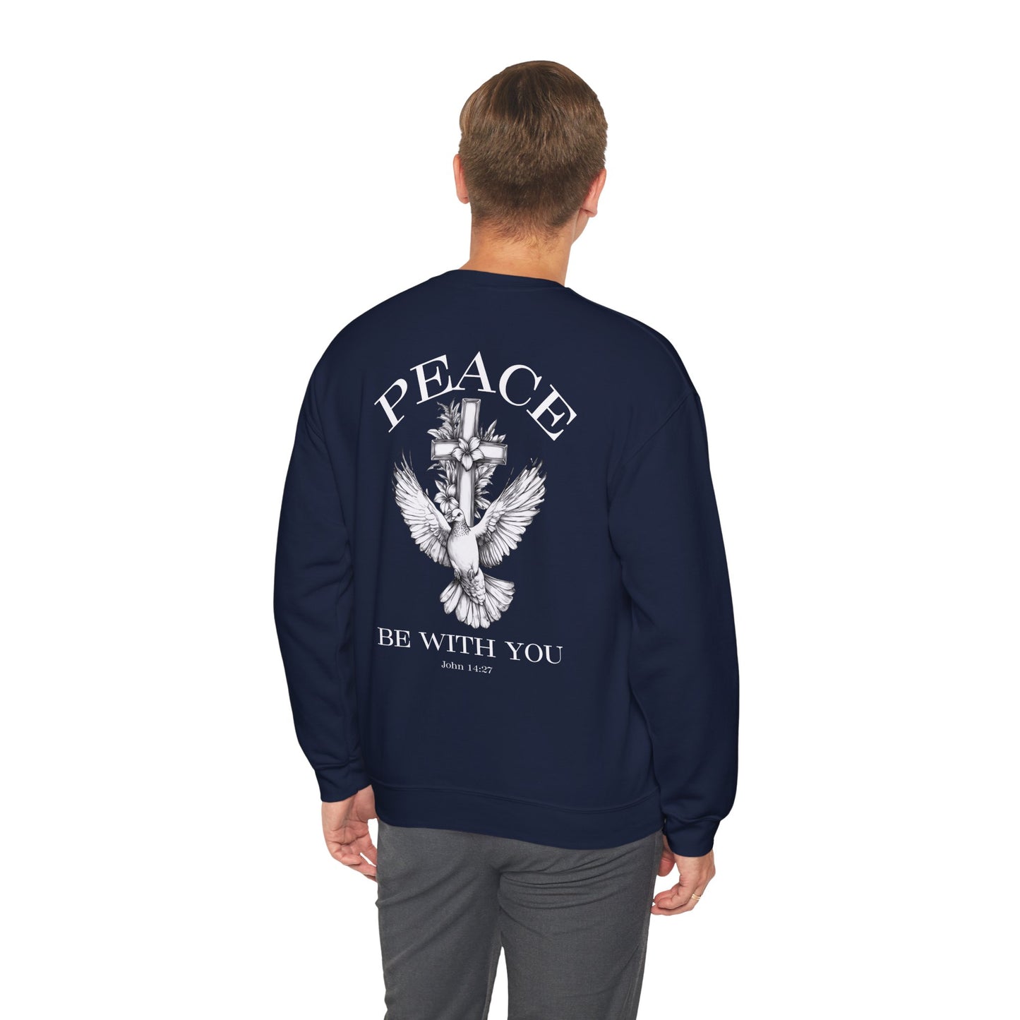 Peace Be With You Crewneck Sweatshirt