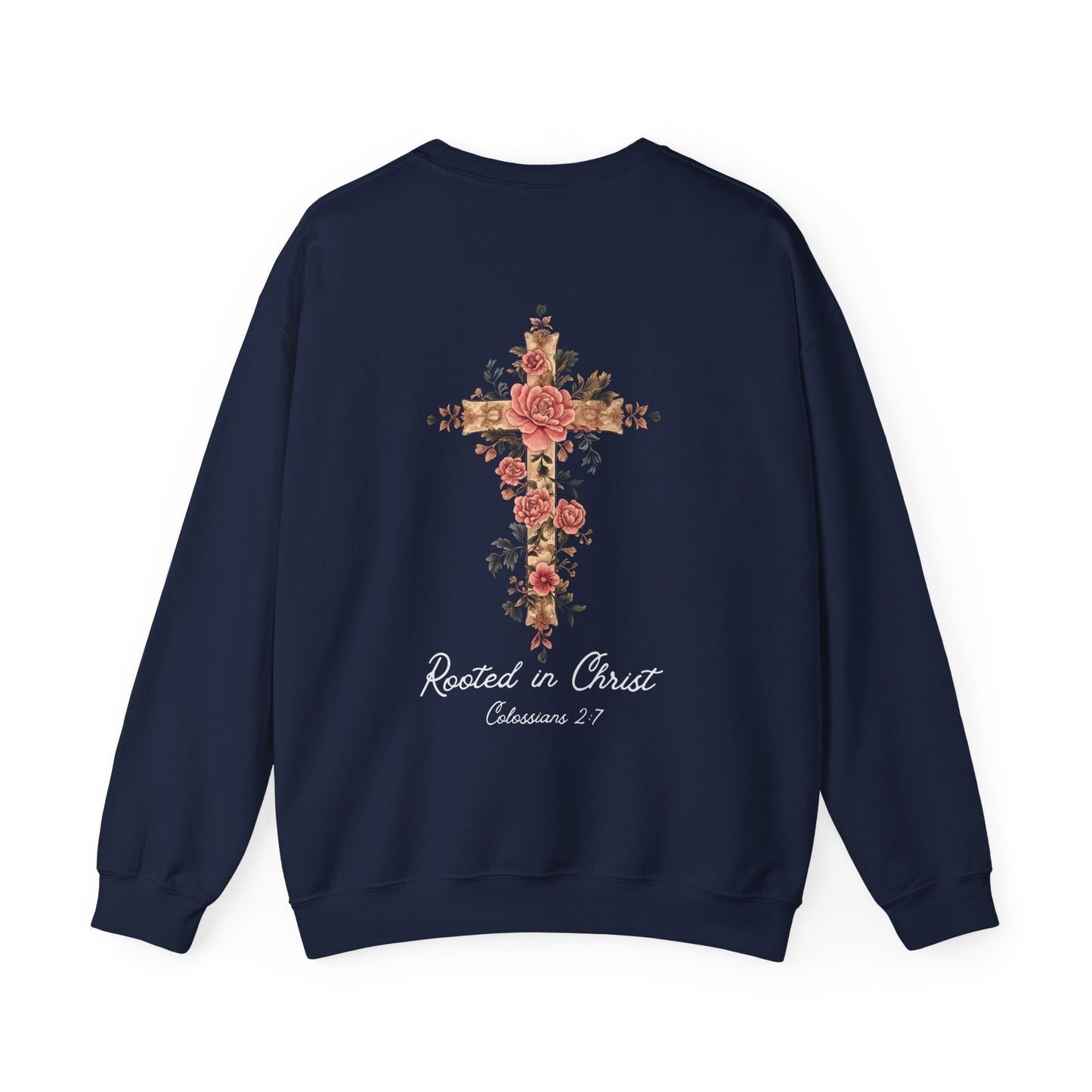 Rooted In Christ Crewneck Sweatshirt