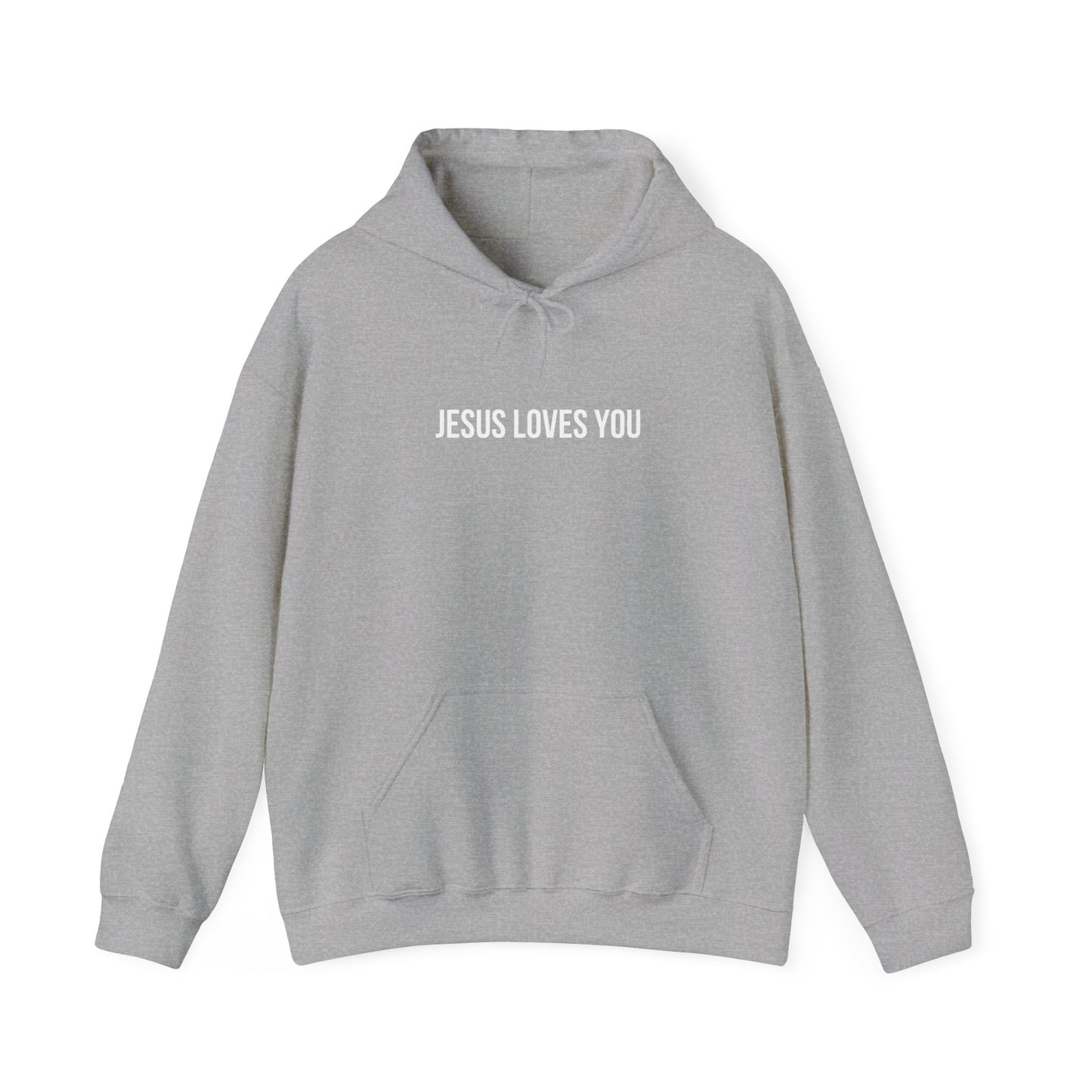 Jesus Loves You Heavy Hoodie