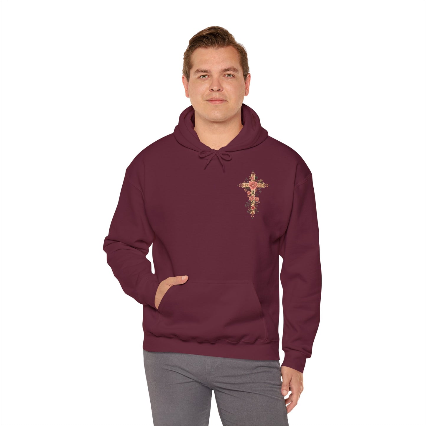 Rooted In Christ Heavy Hoodie