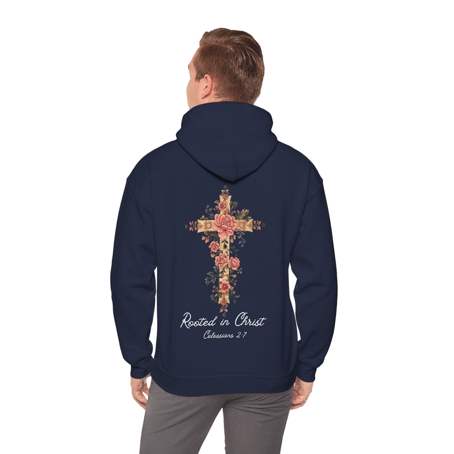 Rooted In Christ Heavy Hoodie