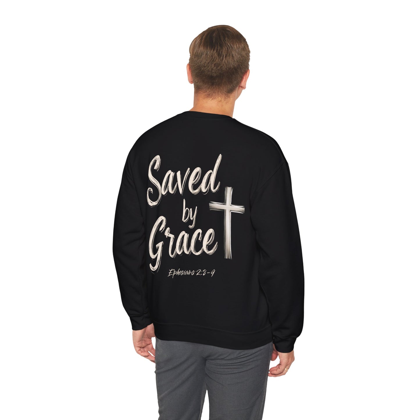 Saved by Grace Crewneck Sweatshirt