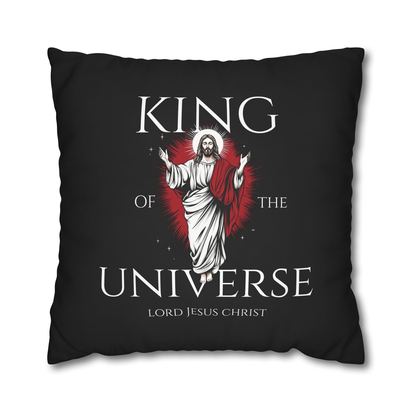 King Of The Universe Square Pillowcase