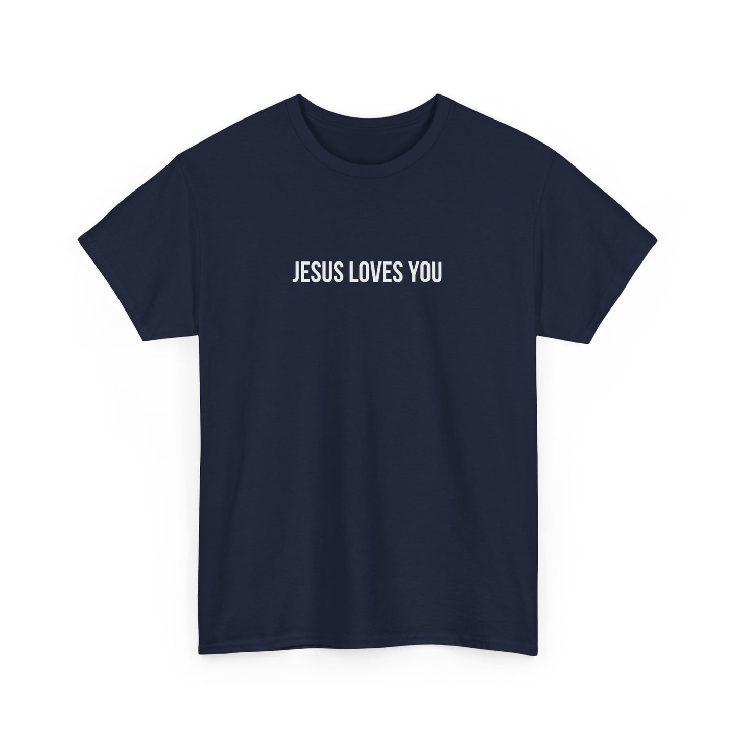 Jesus Loves You (Crown Of Thorns) Heavy Tee