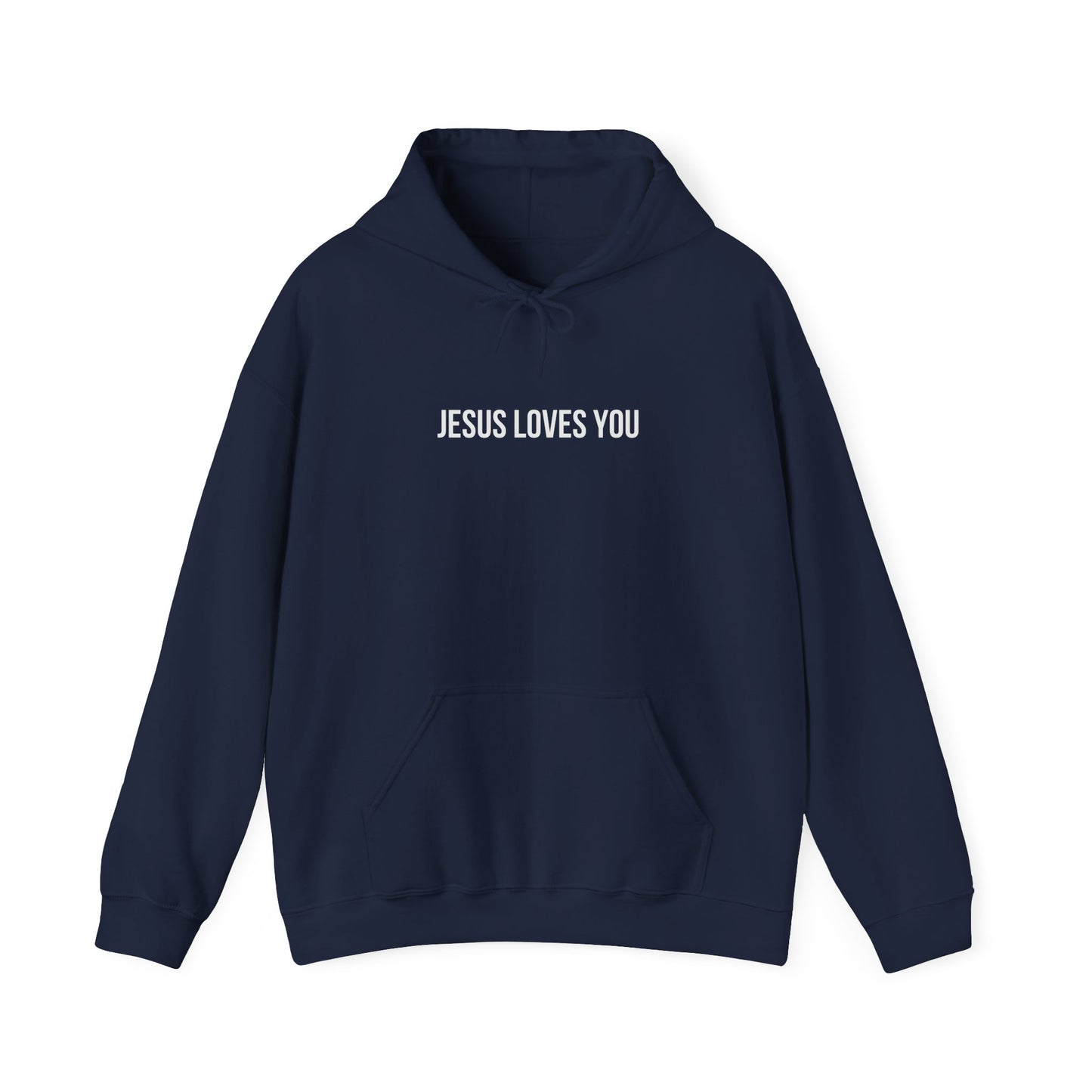 Jesus Loves You (Crown Of Thorns) Heavy Hoodie