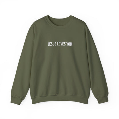 Jesus Loves You Crewneck Sweatshirt