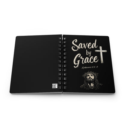 Saved by Grace Spiral Bound Journal