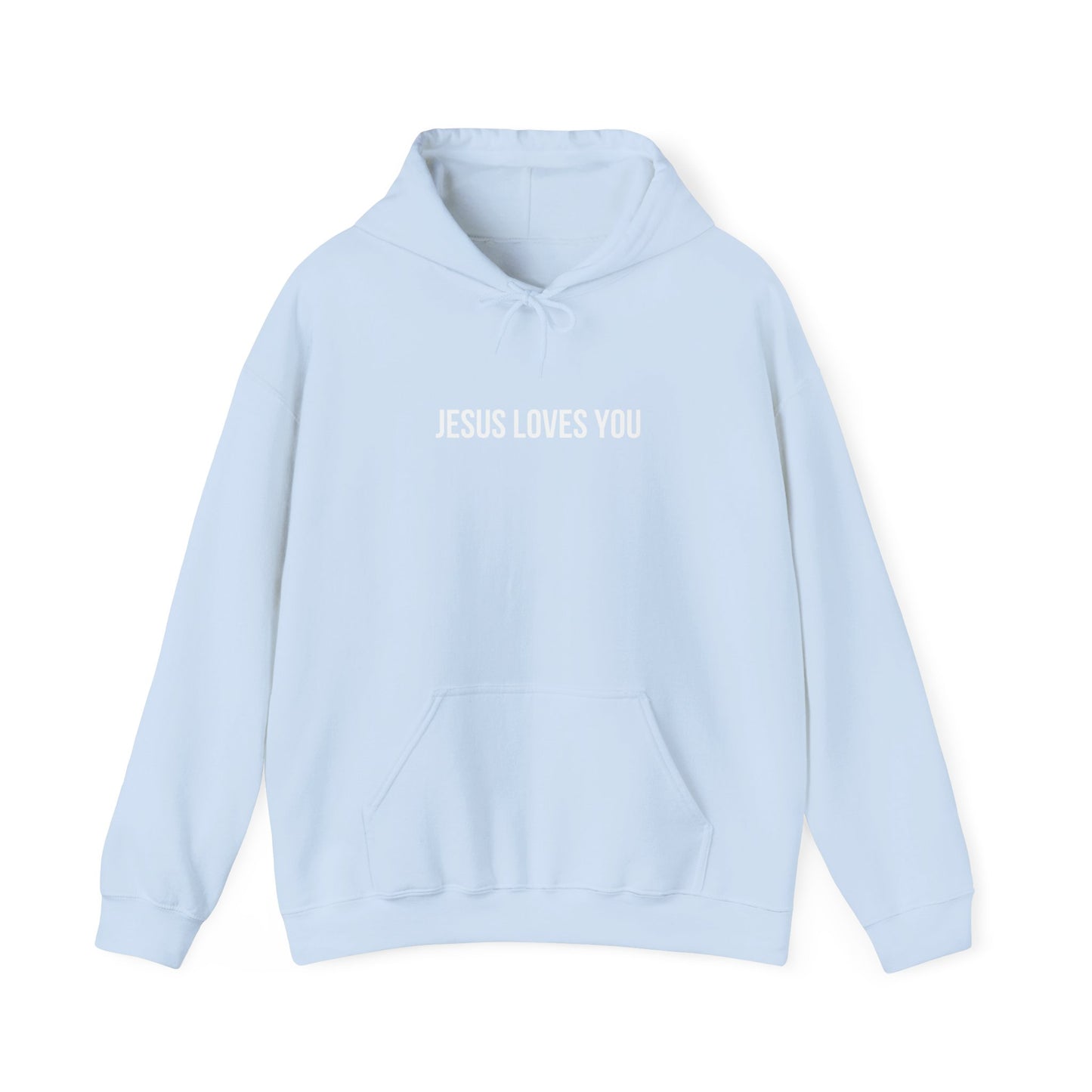 Jesus Loves You Heavy Hoodie