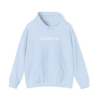 Jesus Loves You Heavy Hoodie