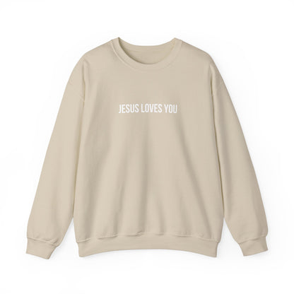 Jesus Loves You Crewneck Sweatshirt