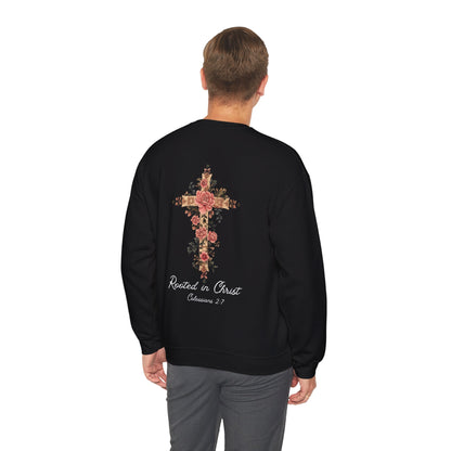 Rooted In Christ Crewneck Sweatshirt