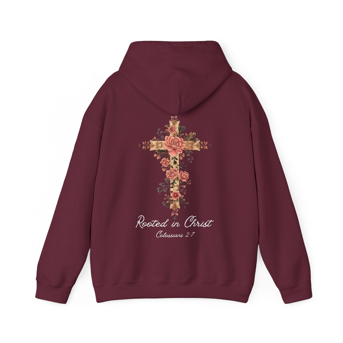Rooted In Christ Heavy Hoodie
