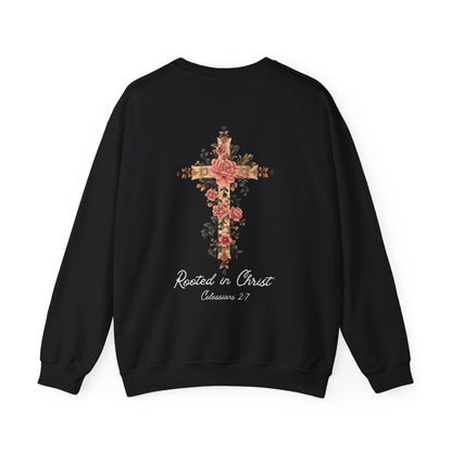 Rooted In Christ Crewneck Sweatshirt