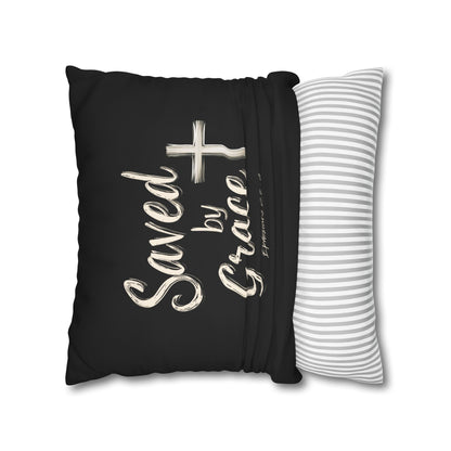 Saved by Grace Square Pillowcase