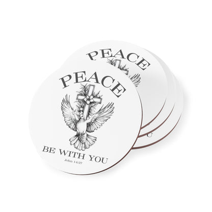 Peace Be With You Coaster