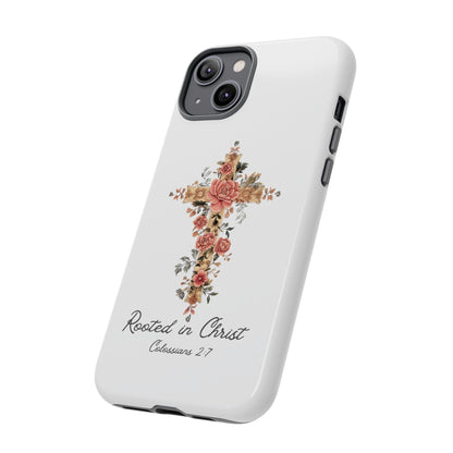 Rooted In Christ Phone Case
