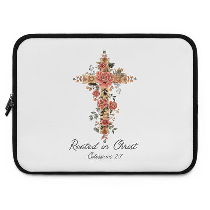 Rooted In Christ Laptop Sleeve