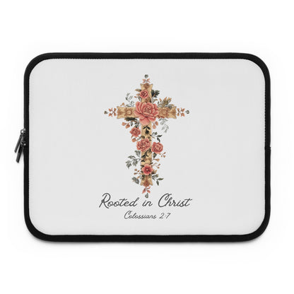 Rooted In Christ Laptop Sleeve