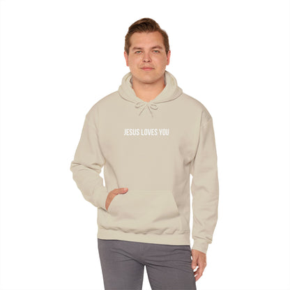 Jesus Loves You Heavy Hoodie