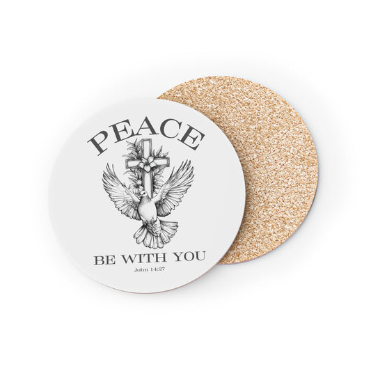 Peace Be With You Coaster