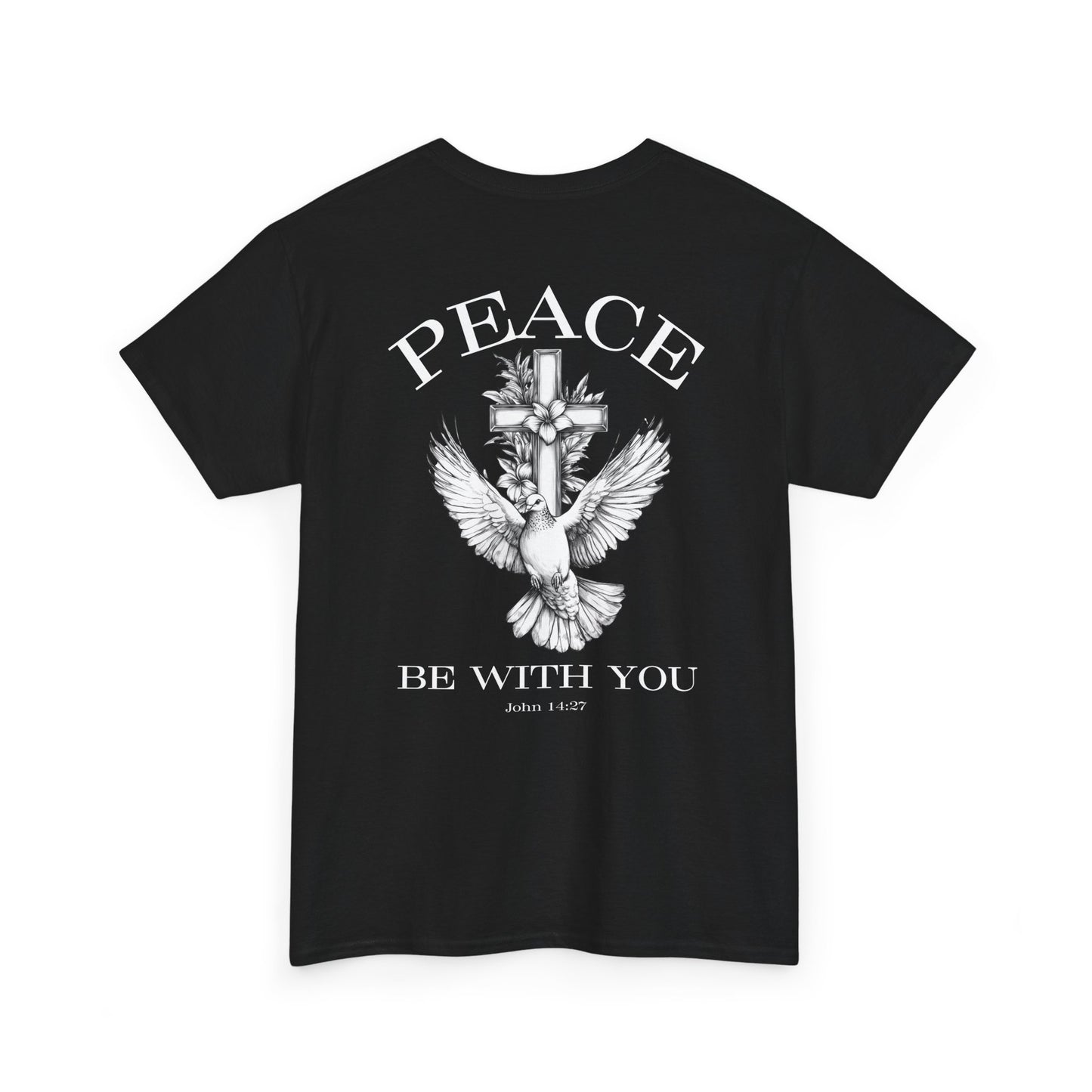Peace Be With You Heavy Tee