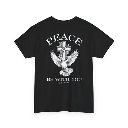 Peace Be With You Heavy Tee