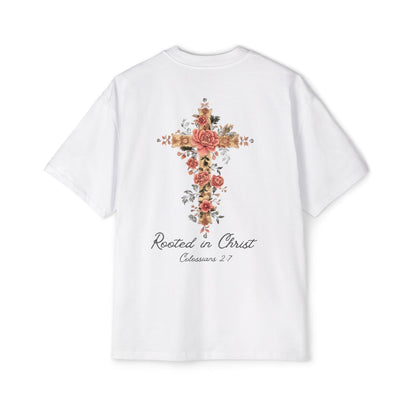 Rooted In Christ Oversized Tee