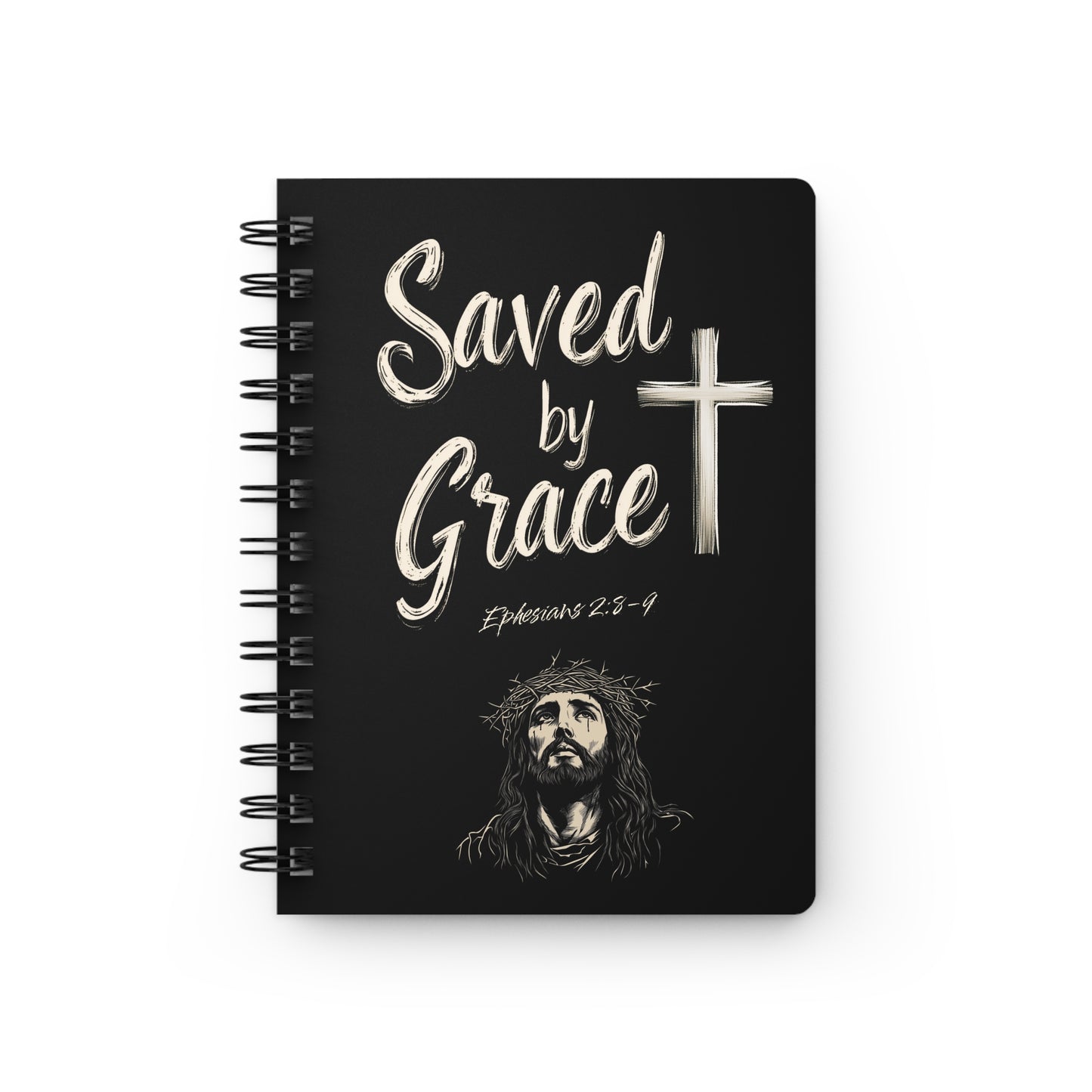 Saved by Grace Spiral Bound Journal