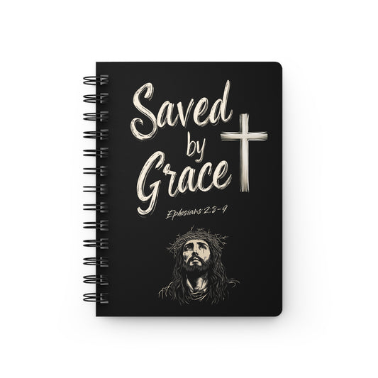 Saved by Grace Spiral Bound Journal
