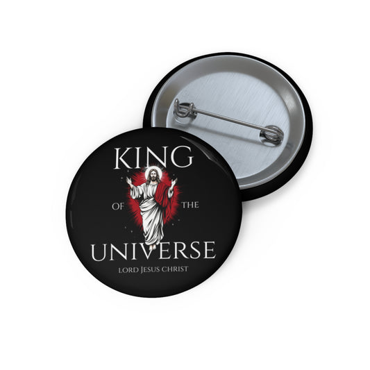 King Of The Universe Pin Button