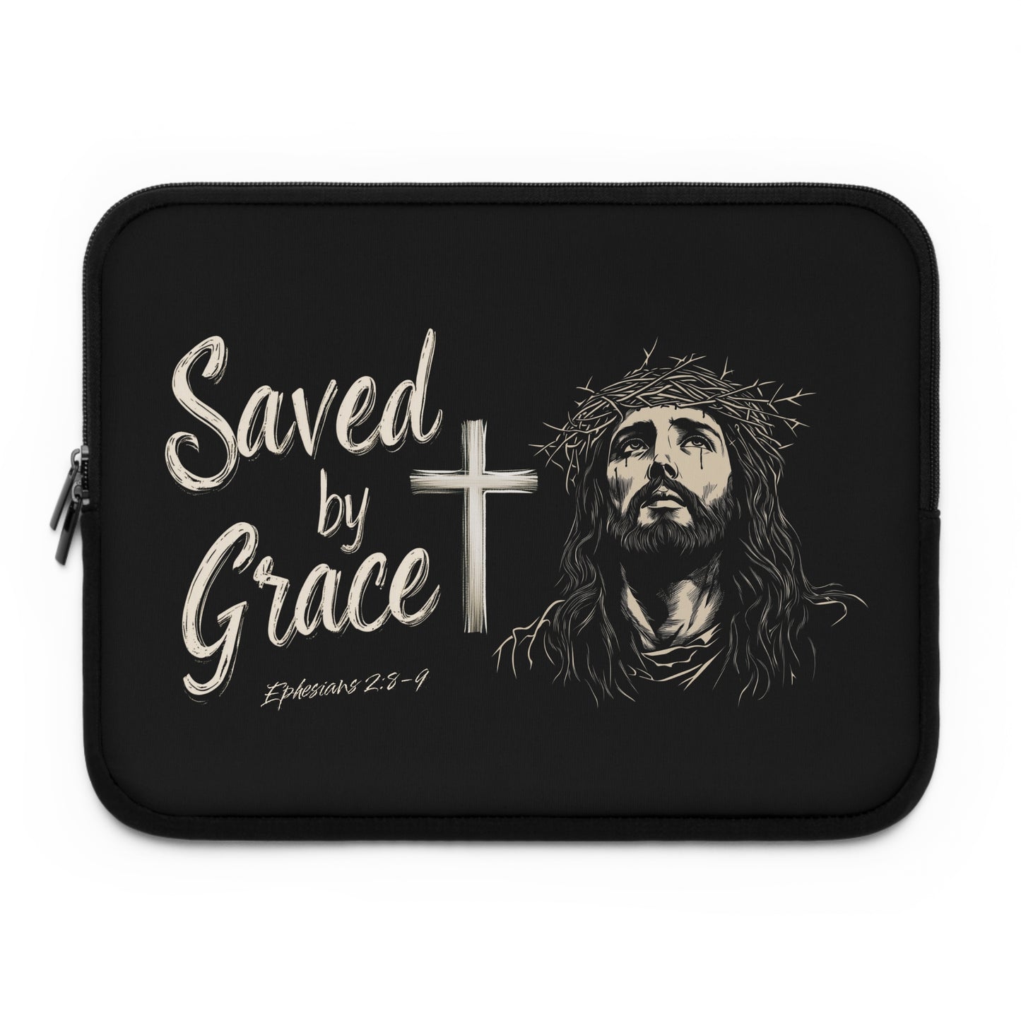 Saved by Grace Laptop Sleeve