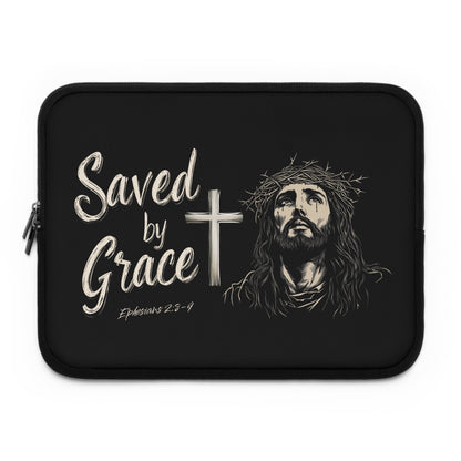 Saved by Grace Laptop Sleeve