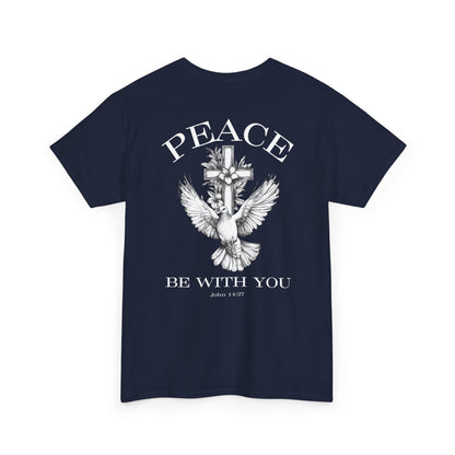 Peace Be With You Heavy Tee