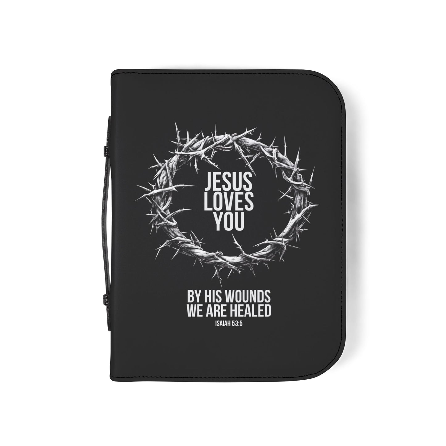 Jesus Loves You (Crown Of Thorns) Bible Cover