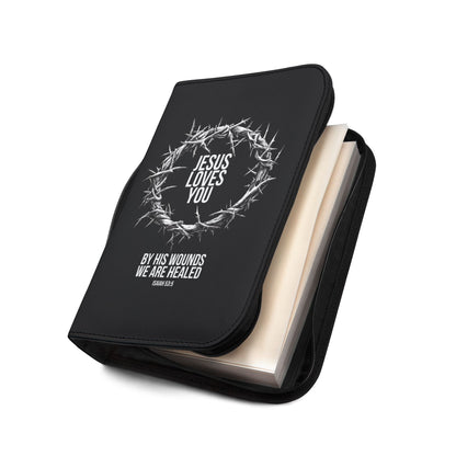 Jesus Loves You (Crown Of Thorns) Bible Cover