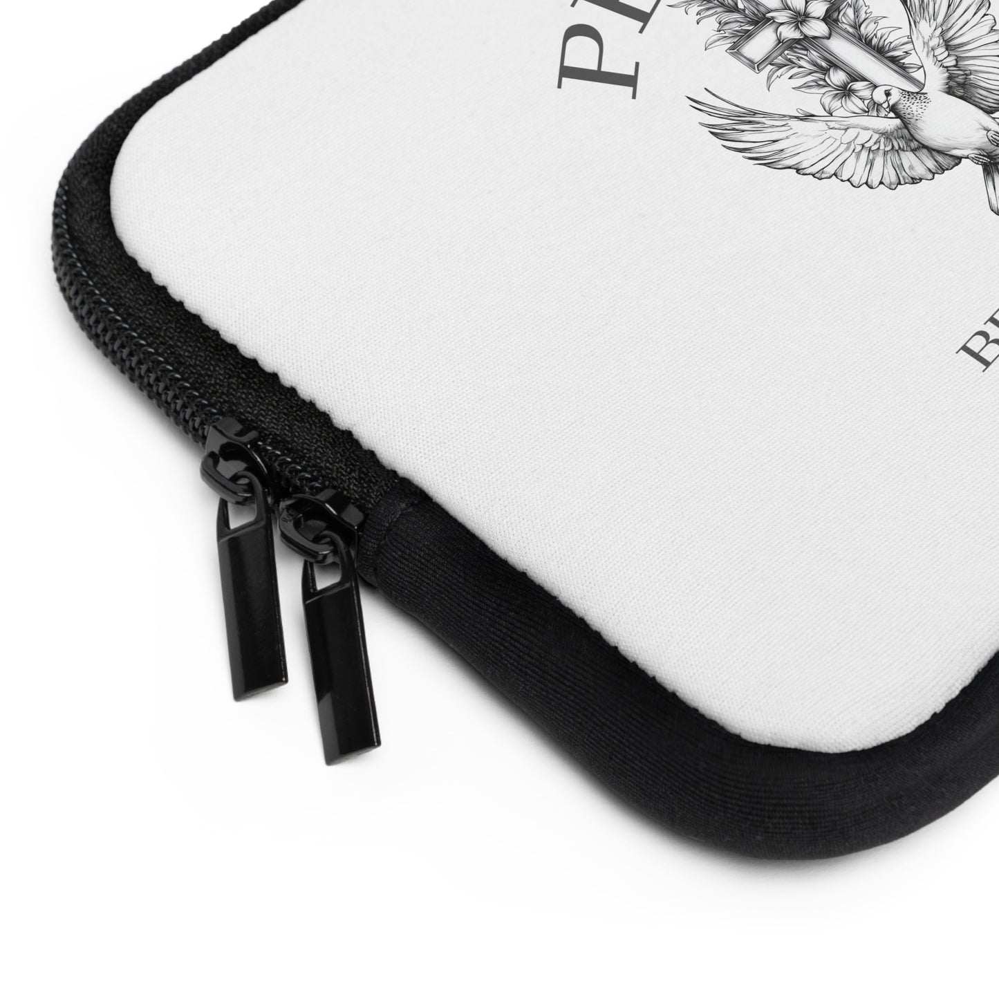 Peace Be With You Laptop Sleeve